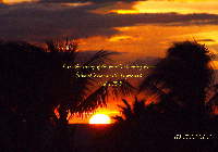 Free Christian wallpaper: Sunset w/ Psalm 113:3